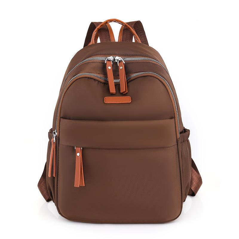 Quarryus Female Large Capacity Backpack Nylon Bookbags for School Teenager Girls Designer Travel Backpacks