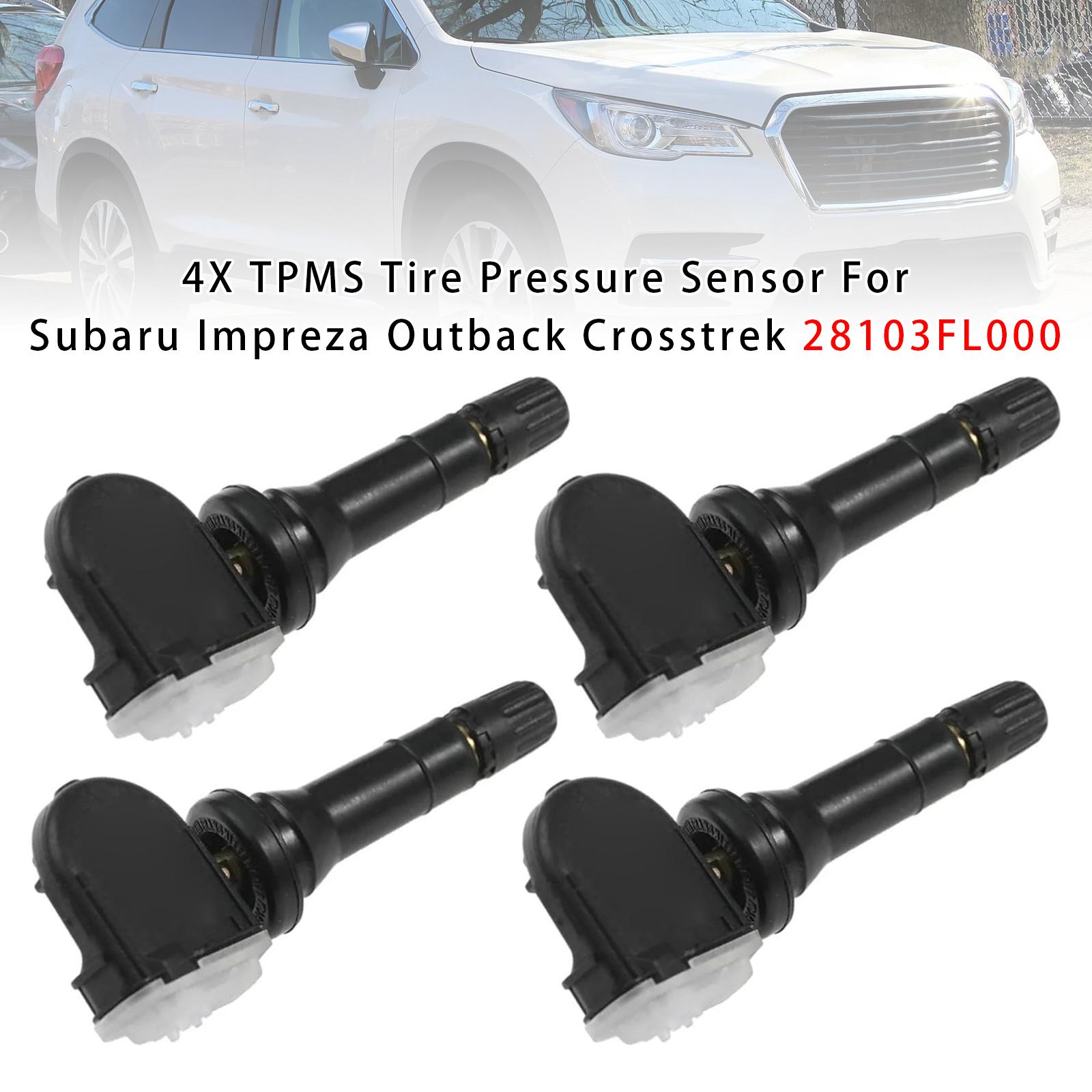 4X TPMS Tire Pressure Sensor For Subaru Impreza Outback Crosstrek 28103FL000
