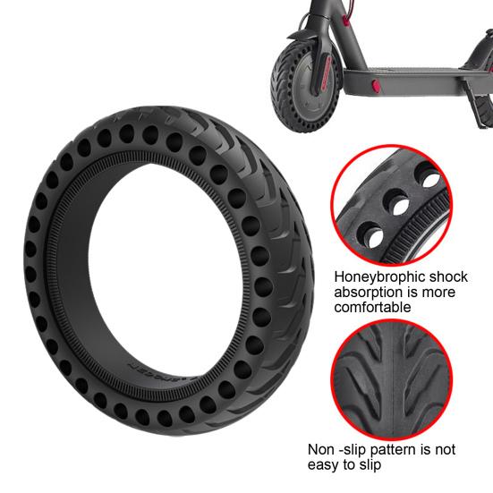Elektroroller Rad Pannensicher Stoßdämpfung Verschleißfest Vorderes Hinteres Elektroroller Ersatz