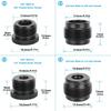 Microphone Stand Adapter 3/8 5/8 1/4 Thread Adapter for Microphone Boom Stand Mount Musical Instrument Accessories