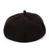 Universal chemistry Soft Wool Black Round Beret Beret