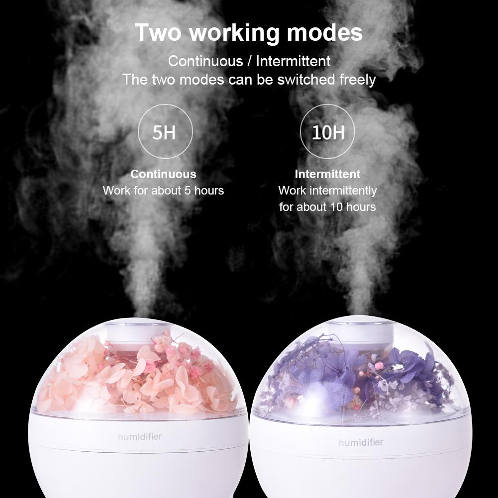 USB Ultrasonic Cool Mist Sprayer Essential Oil Fragrance 220ml Mini Home Wood Grain Air Humidifier Electric Air Aroma Diffuser