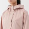 MUJI Hooded Size S Women's Water-Repellent Jacket, BD0ZVA5S, Pink,