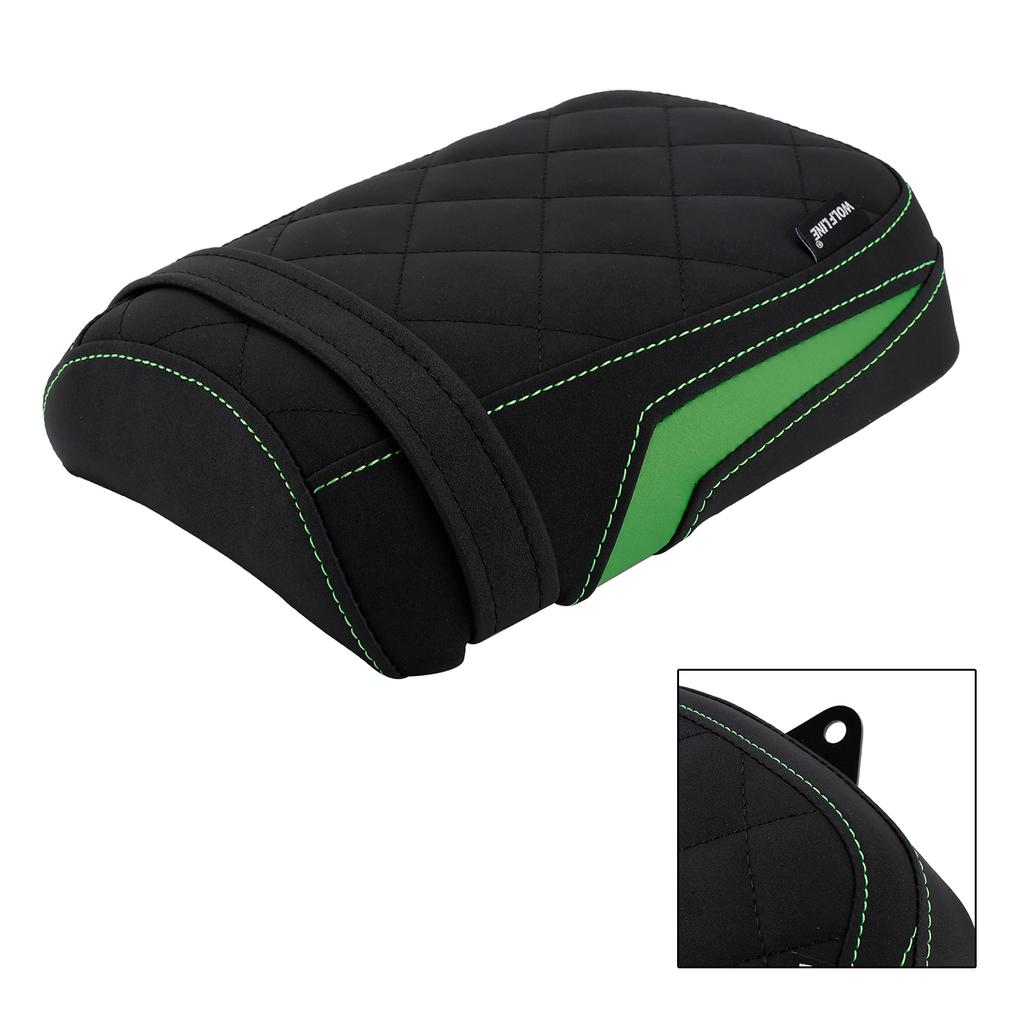 Rear Seat Passenger Cushion Flat Pu Fit For Kawasaki Eliminator 500 24-25