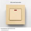 220V Single-Phase Rocker Switch Panel for High-Power Air Conditioners and Water Heaters