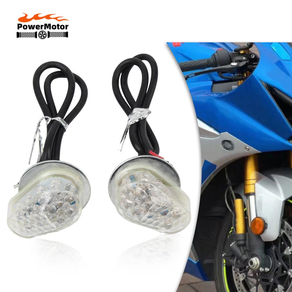 Motorcycle Turn Signal Indicator Flashing Lights LED Bulb Light For Yamaha YZF R25 R3 R1 R6 R6S FZ1 FZ6 FZ8 FAZER XJ6 MT03