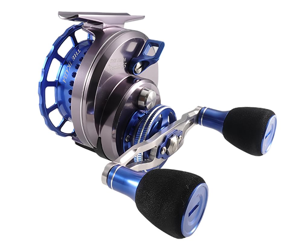 Kurotai Kobo THE Ikada Special 65 Large Chinu T Mirror (Right) Titanium/Blue