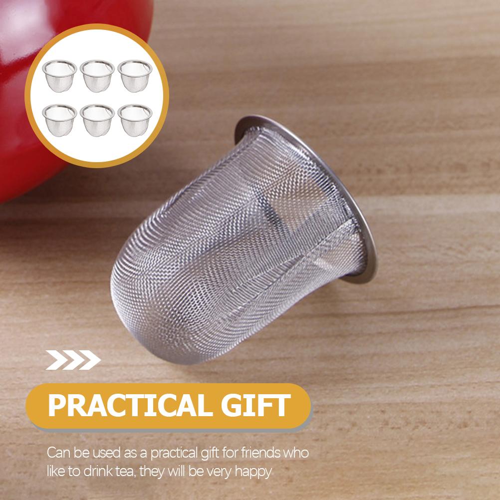Tea Screen Mesh Strainer Insert Stainless Steel Teapot Infuser Home Supplies Filter Coffee