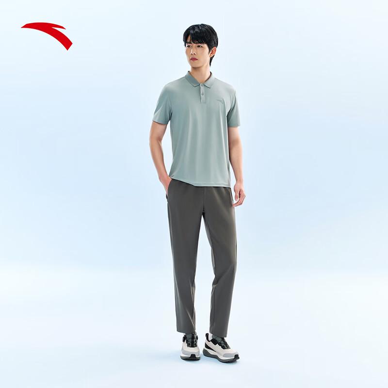 

Anta Men s Quick-Dry Sun-Protective Straight Leg Athletic Pants M