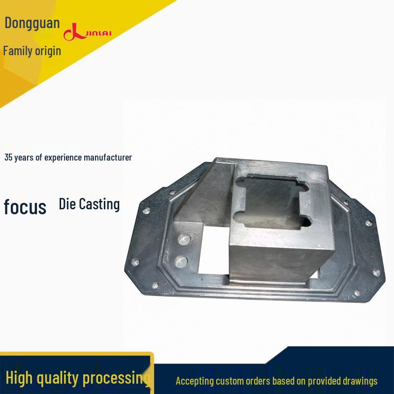 High-Quality Aluminum Alloy CNC Machined Die Casting with Surface Treatment, Custom Drawings Accepted Metal Mold Casting