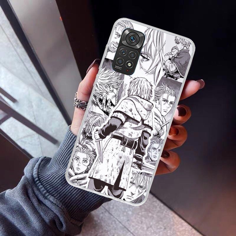Vinland Saga Phone Case For Xiaomi Redmi Note 10 11 12 13 14 15 Pro Plus 11S 12S 14S 11T 11E 10S Soft TPU Back Cover Redmi Note