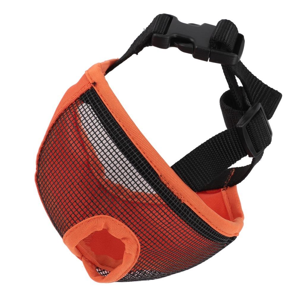 Soft Short Snout Muzzle Breathable Short Snout Dog Muzzle Snug Fit Flat Face Muzzle  Lick Stop