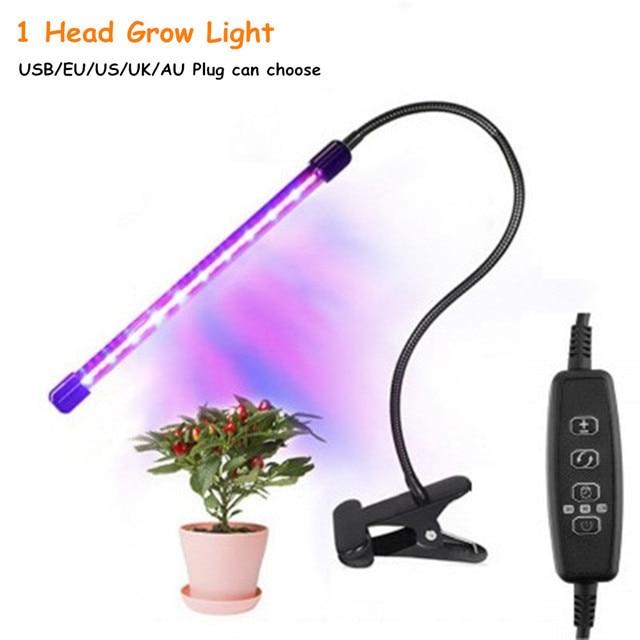 USB Full Spectrum Led Plant Grow Light Bulb  For Indoor Plants Flower Led Grow Lights Spot Lamp DC 5V