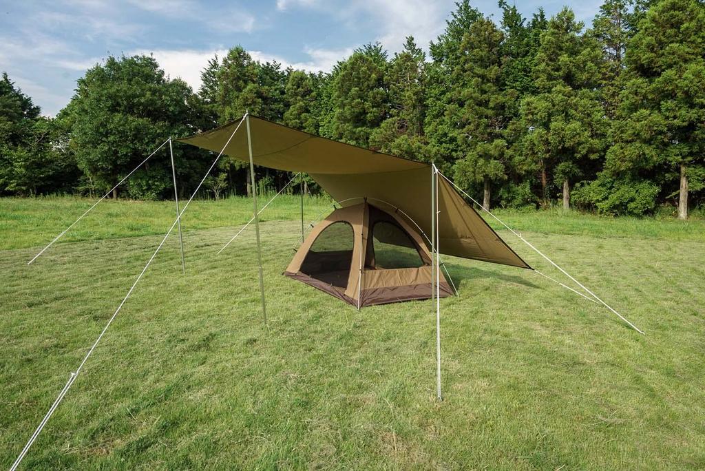 Ogawa Outdoor Camping Inner Tent Inner 1522 Brown x Dark Brown 2606
