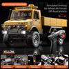 Jjrc C8823 1/18 2.4G Rc 6Wd Unimog Rc Truck Off-Road Vehicle Remote Control Car Esc 370 Motor Simulated Car Model Toys