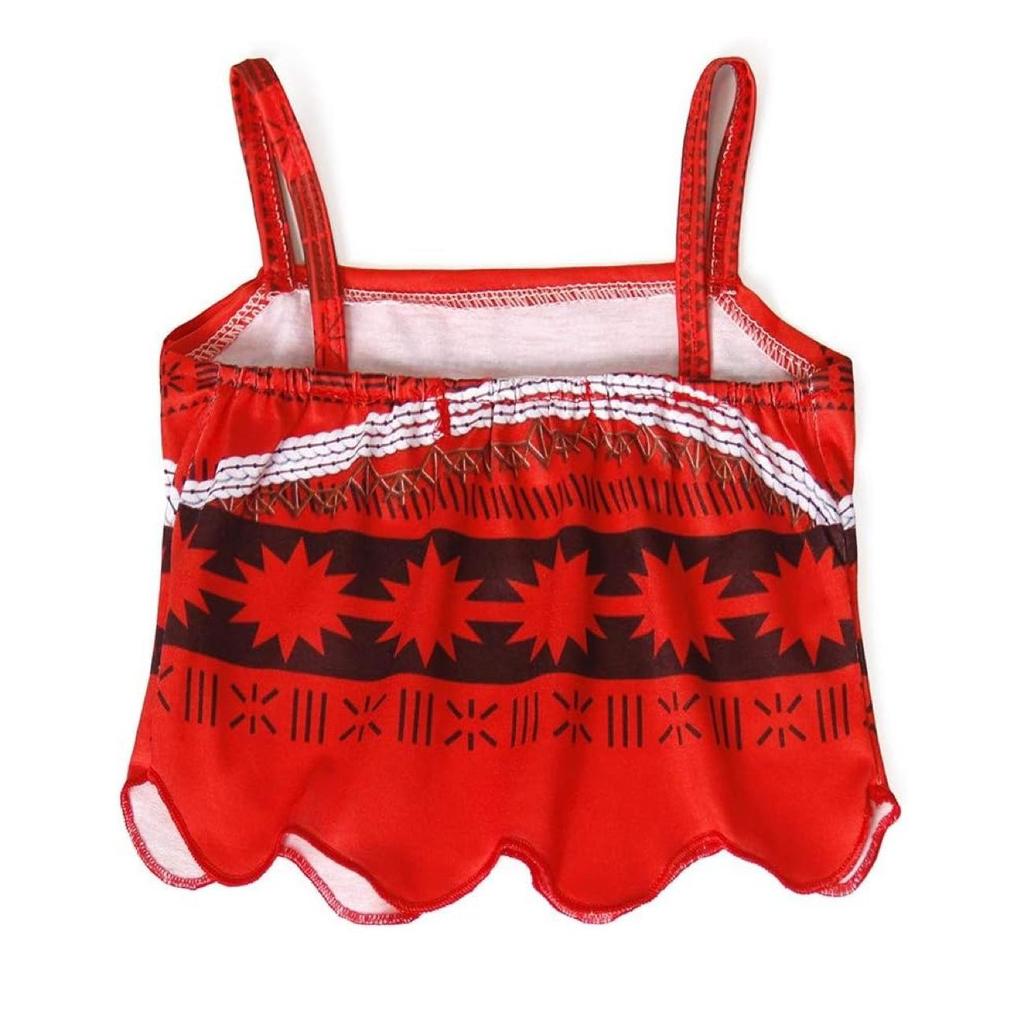 Summer Red Cartoon Anime Spot Strap Type Cartoon Cosplay Girls' Dress