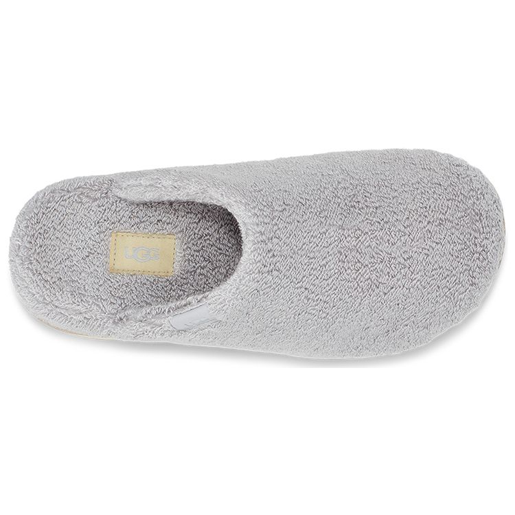 UGG Fabric Check Velvet Slippers Women Slippers Metallic-Gray 1126386-MGR