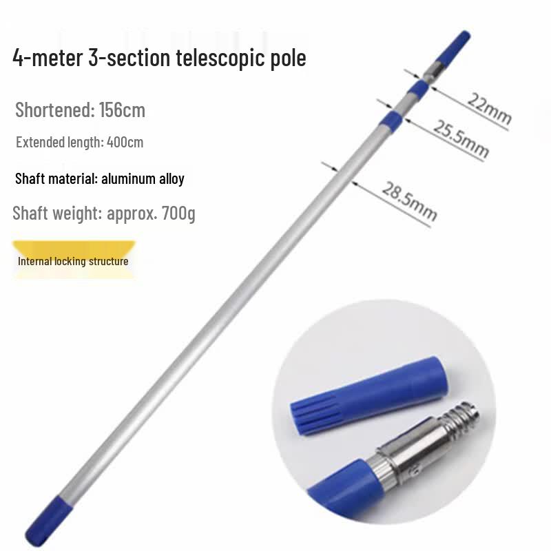 Telescopic Long Handle Paint Roller Brush