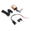24V 250W Brushed Controller Ignition Switch Lock Throttle Grip Set for Electric Bike Tricycle Motorcycle
