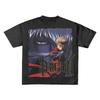 Trigun Stampa Jumbo Vintage Anni '90 Retro Anime Unisex Vestibilità Larga T-shirt Grafica