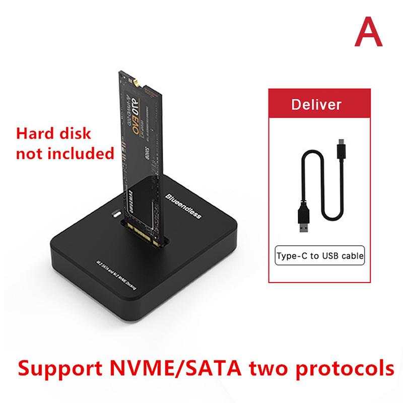 Док-станция M2 Nvme M Key Usb M 2 Usb C Корпус для SSD Nvme и Ngff HDD/SSD Док-станция База
