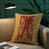 Funny Anime O-One-Punch Man Pillow Case Custom Printed Brushed Fleece Pillow, Baby Skin-Touch, Eco-Friendly Dye-Sublimation Cush