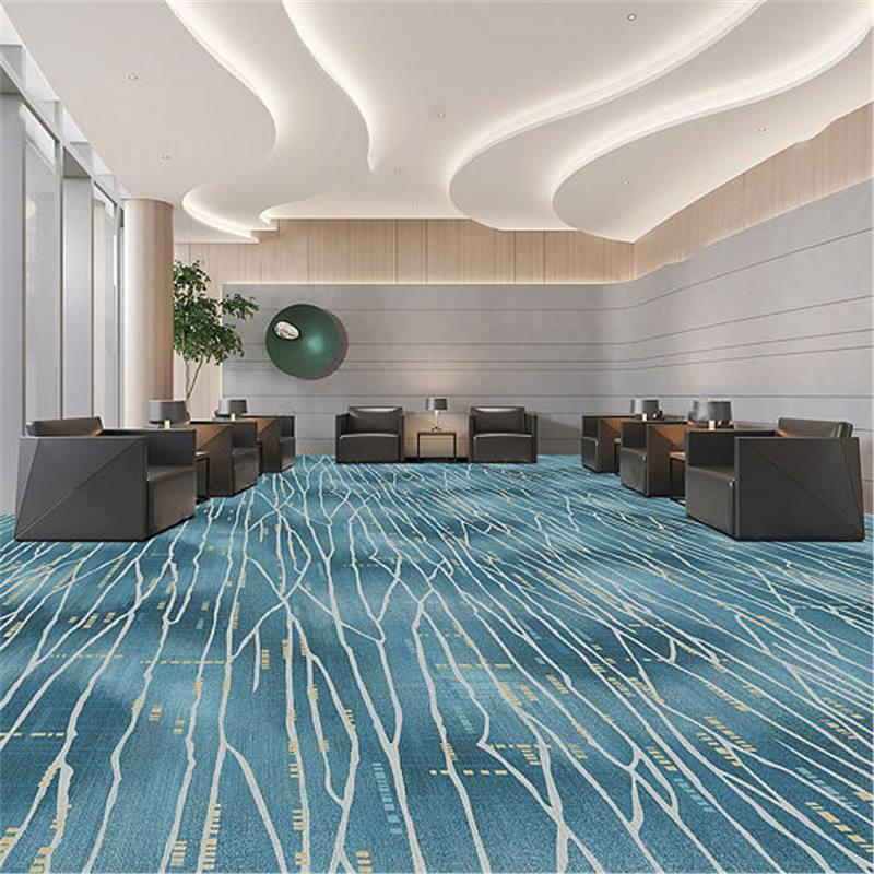 Thickened Nylon Soundproof Carpet for Hotel, Cinema, Billiard, and Club Rooms