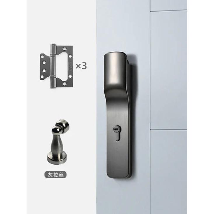 2023New Invisible DoorLocks Silent Bedroom Solid Wood Door Locks Minimalist Household Universal Children's Pet Safety Door Locks
