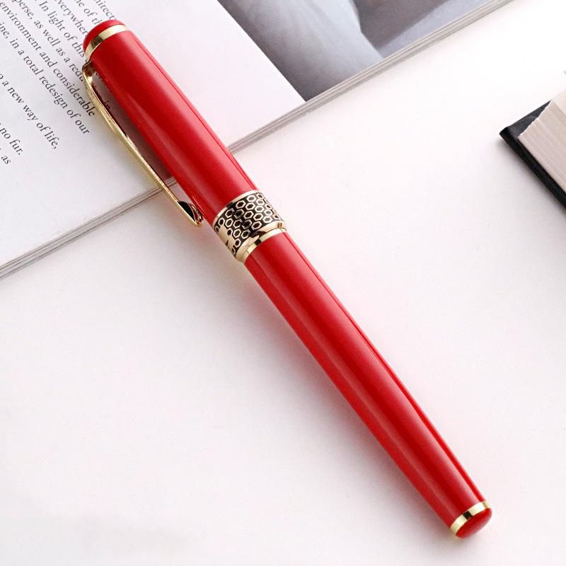 Minimalist business style metal signature pen, daily office writing pen, school office supplies