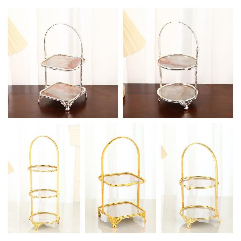 Dessert Tray 2or3tier 3 Layer Food Cake Display Stand Wedding Candy Stand Tray
