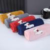 New dry hair cap women's water-absorbing quick-drying cute alpaca thickened shower cap wiping hair print dry hair towel