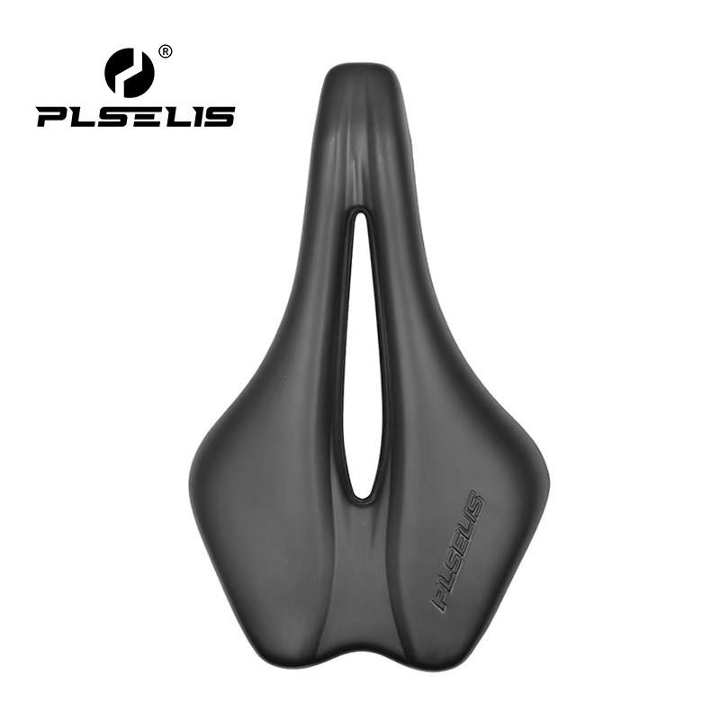 Comfortable Bicycle Saddle With Hollow Design Anti-Slip PU Cover Shock Absorption Mountain Road Bikes