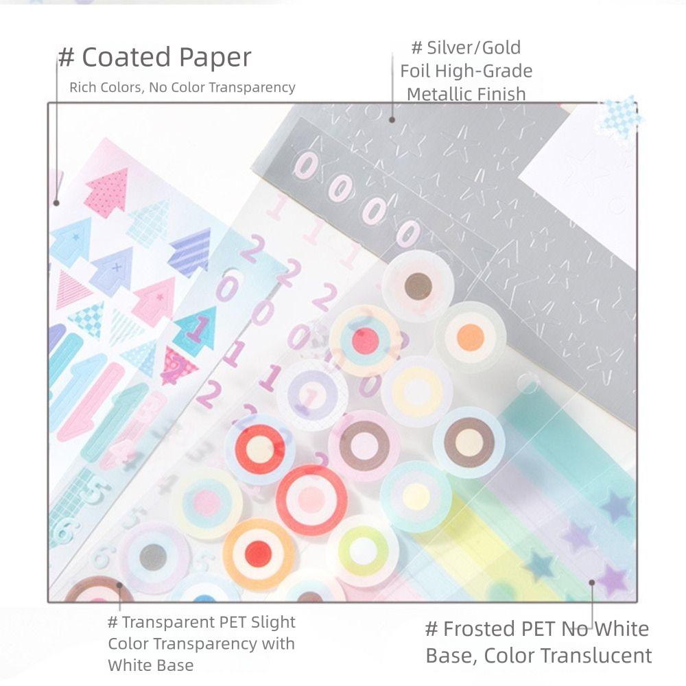 30Sheets Cute Stationery Envelope Sticker Creative Hand Ledger Stickers  Book Crafts