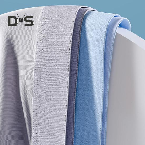 Pánské boxerky, spodní prádlo s elastickým pasem a středním pasem, letní chladicí kraťasy, kalhotky, jednobarevné bezešvé kalhotky