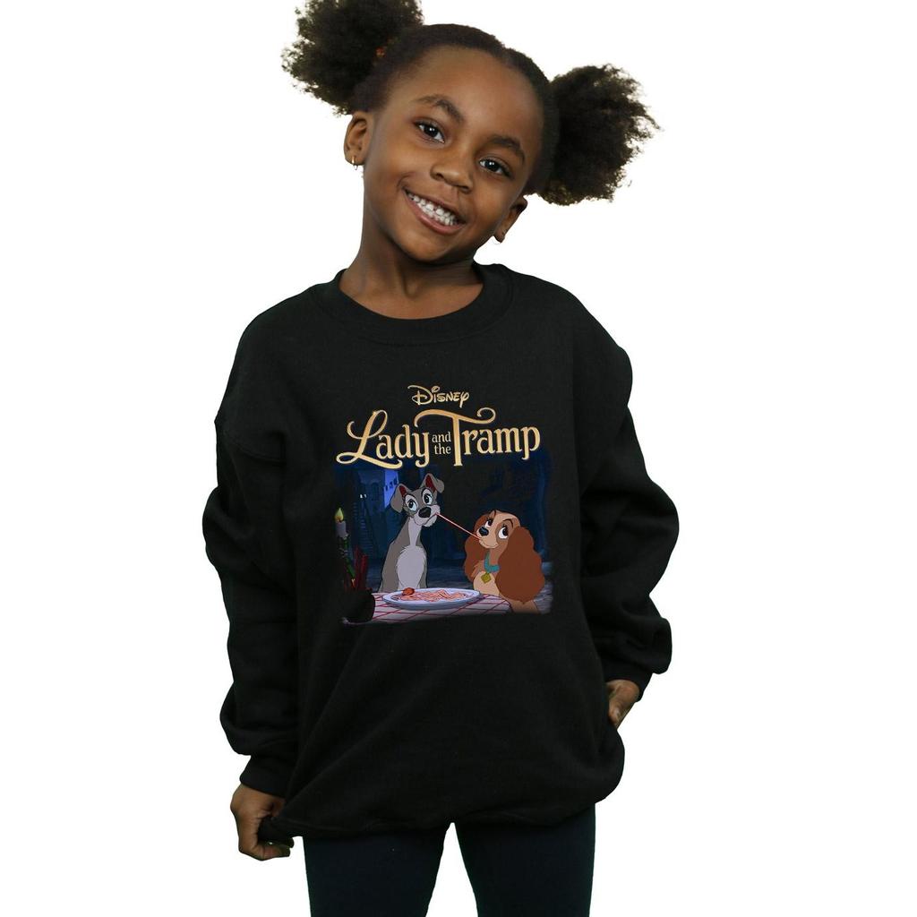 Disney Girls Lady And The Tramp Homage Sweatshirt