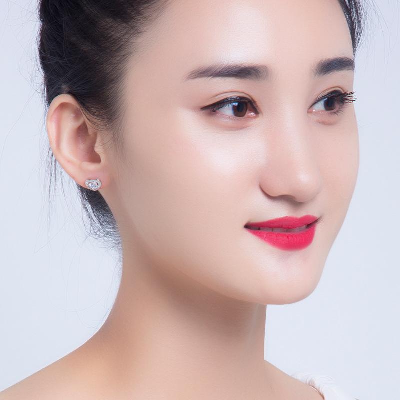 Lindon 925 sterling sølv øredobber Drop øredobber for kvinner bryllupsfest gaver