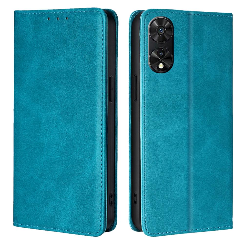 For TCL 505 Case Card Holder Calf Texture Bump Proof Phone Stand Cover
