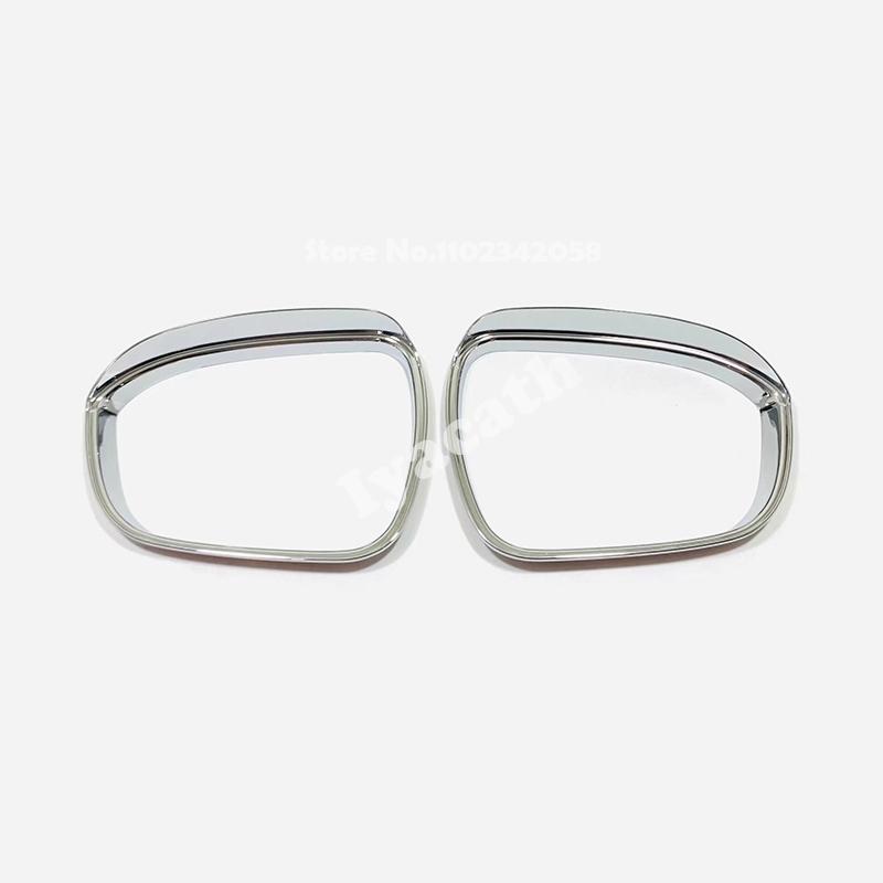 For Mitsubishi Outlander   2024 ABS Car Rearview Door Side Mirror Trim Rearview Mirror Rain Shield Cover Accessories