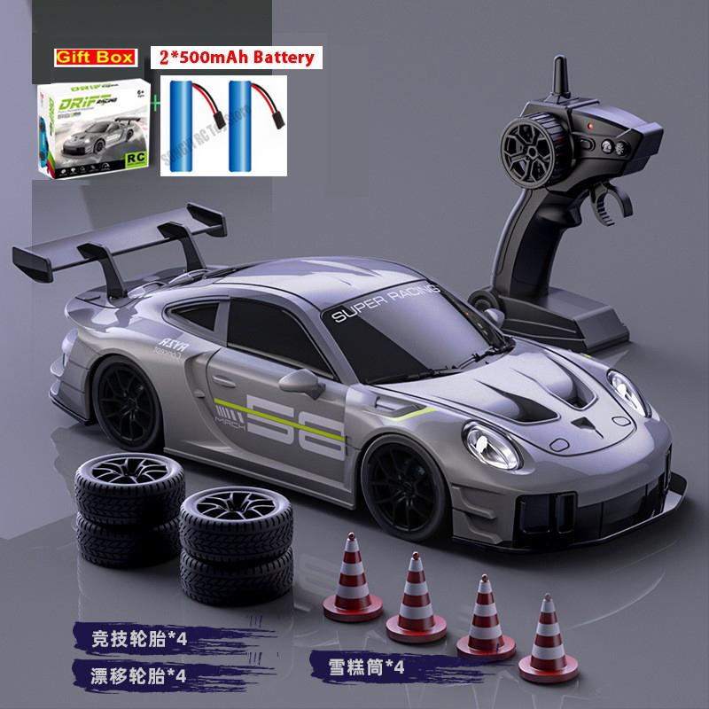 1/24 RC Car 2.4G High Speed Drift 4WD Remote Control Car With Led Light Radio Controlled Racing Model Boy Toy Best Kids Gift
