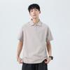 Men Raglan Sleeve Solid Polo Shirt Collar Short Sleeve Loose Casual Smart Daily Office All Season Basic Top