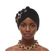 New Sticky Flower Solid Color Watermelon Hat Baotou Hat African Hat Muslim Hat
