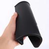 Coffee Tamper Mat Tamping Rest Holder Corner Edge Pad Black Office Bar Shop Silicone Espresso Station Coffee Tool