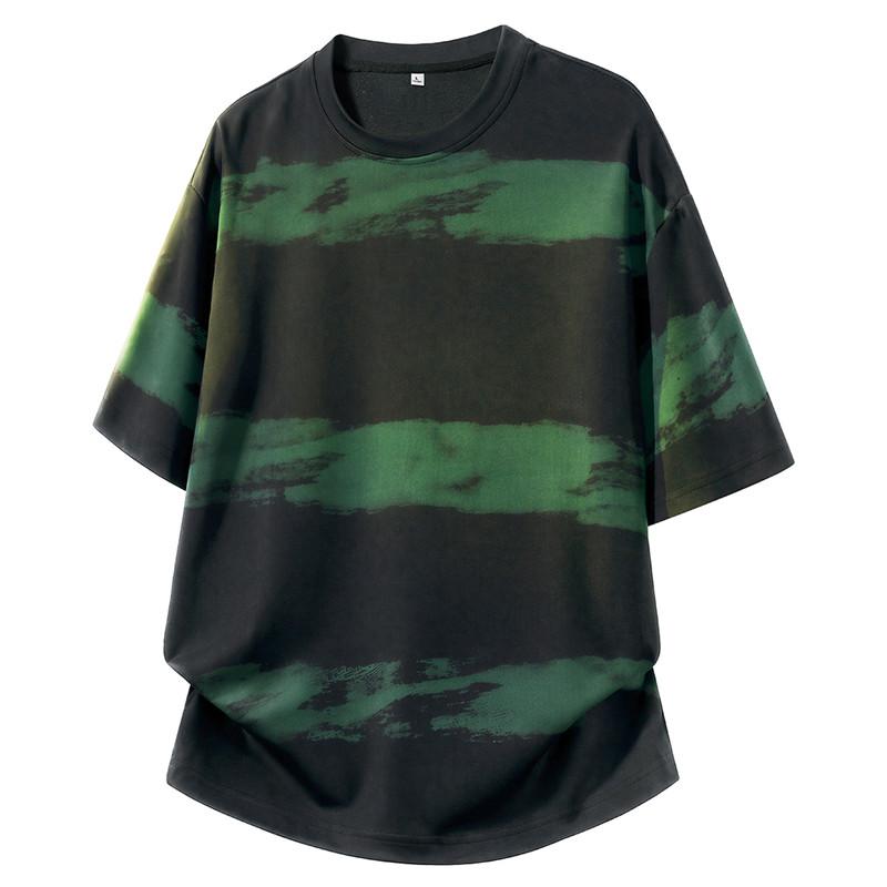Short-sleeved T-shirt, Round Neck, Half-sleeved Bottoming Shirt, Plus Size Men's Top