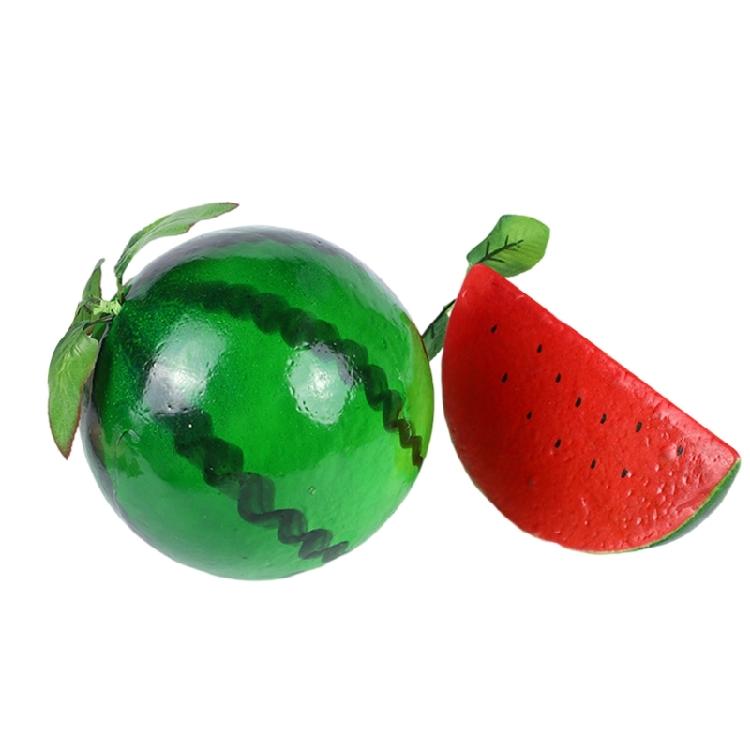 Künstliche Schaumstoff-Wassermelonen für Korb-Display-Dekorationen Fotografie-Werkzeug