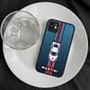 Custodia protettiva opaca a strisce orizzontali M-Martini Racing per iPhone 16 15 14 13 12 11 Pro Max X XS MAX Custodia protettiva