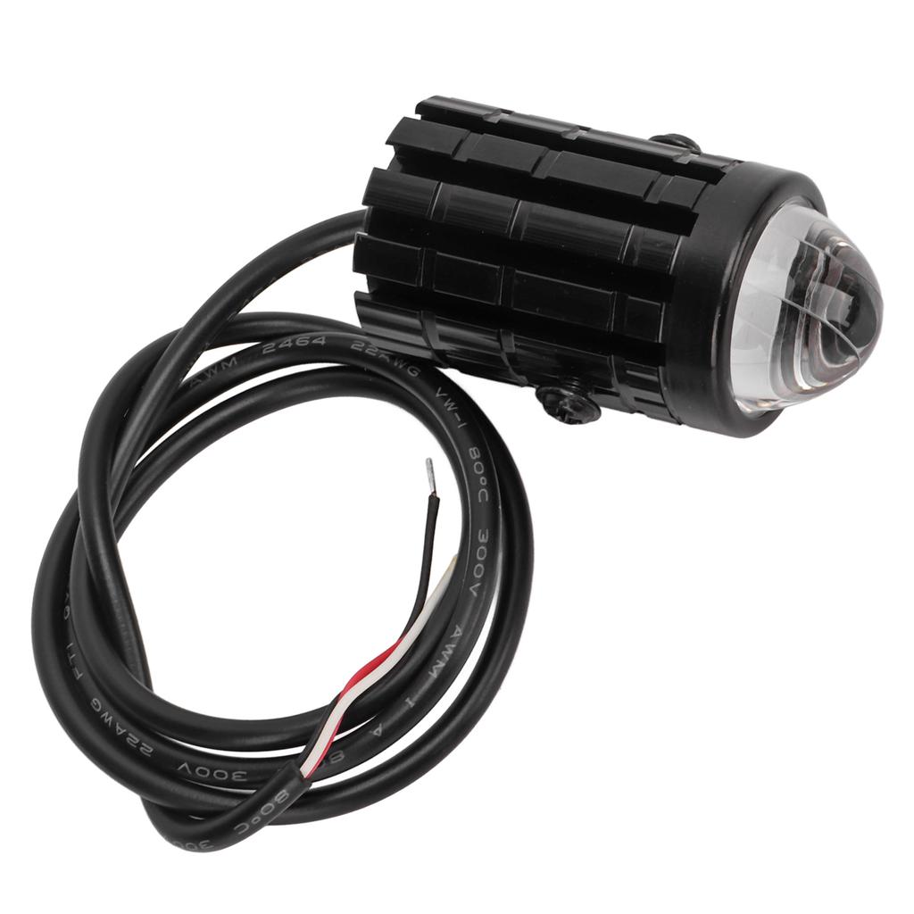 Motorcycle Headlight Bulb Metal IP68 Universal LED Car Spotlight Heat Dissipation 10‑30V