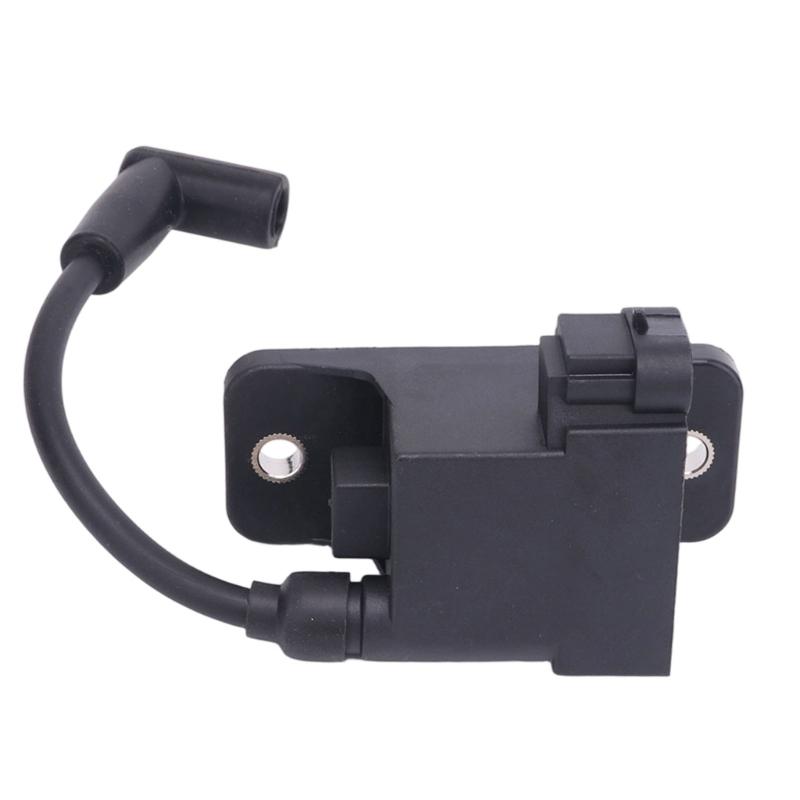 Outboard Ignition Coil 827509T7 for 1996-2007 30-300 Horsepower Applications, with Integrated Lead, Angled Boot and Two Hole Base for Installation
