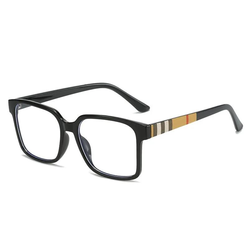 No Degree Anti Blue Light Glasses Wholesale Retro Rectangular Protective Glasses Flexible Eyeglass Legs with Minimalist Design
