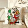 Art IItaly CCulture SSeries Cushion Cover Pillow Case Antidustmite Pillowcase Silky Short Plush Sofa Cushion Cover hot