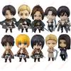 Attack on Titan Animations Comic Peripherie Spielzeug Eren Mikasa Levi Hange Reiner Anime Action Bewegliche Modellfiguren Sammlung NTR